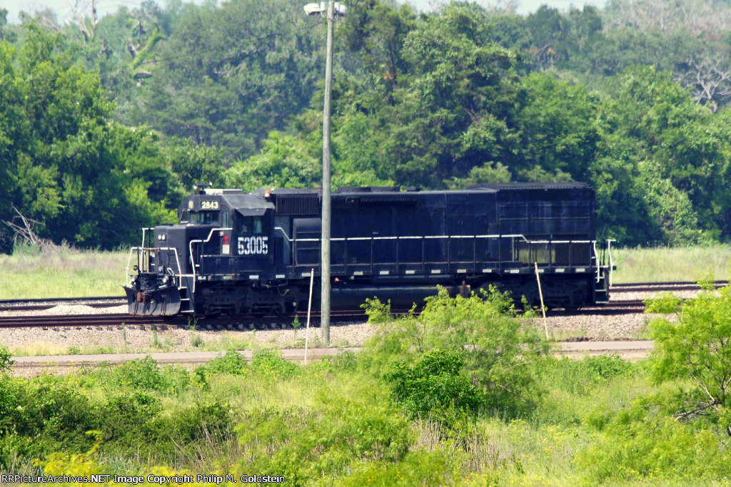 TXU 53005 - rebuilt SD40T-2 from SP SD45T-2 #9227